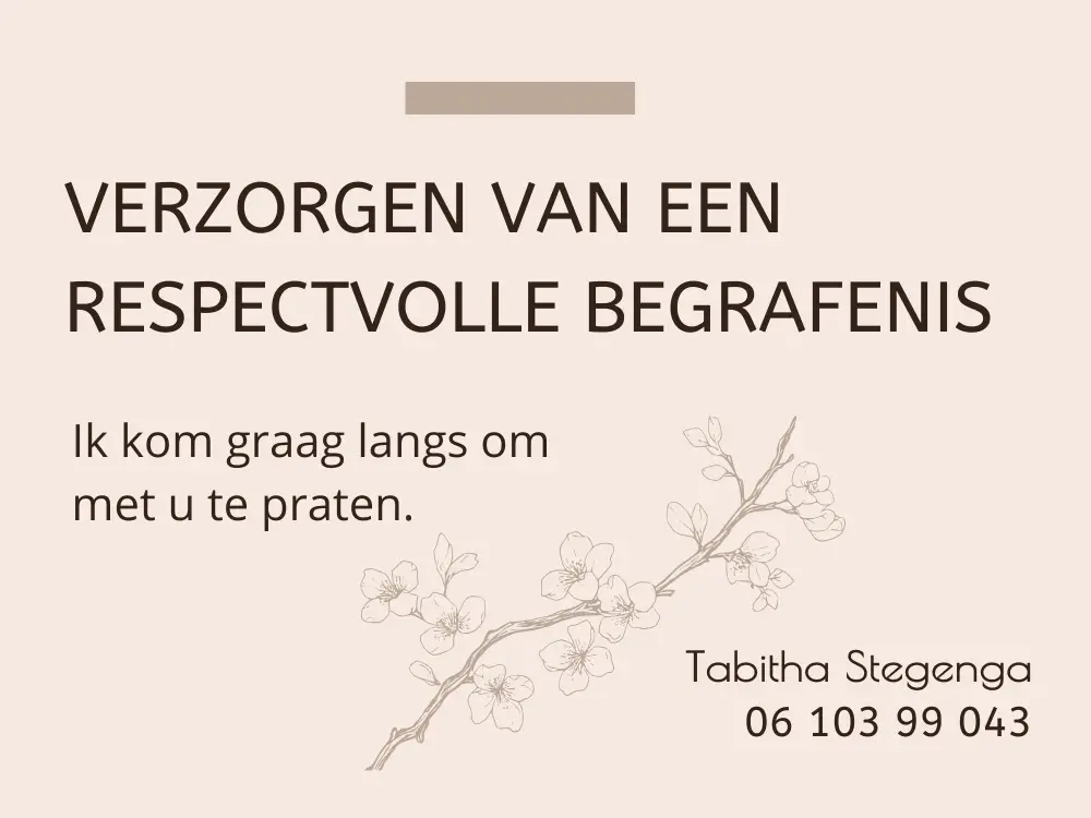 Begrafenis verzorgen
