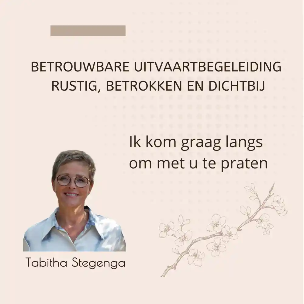 Over de uitvaart praten